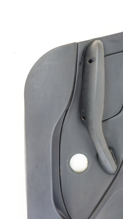 E46 SEDAN FRONT LEFT LEATHER DOOR CARD (#1)