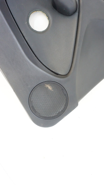 E46 SEDAN FRONT LEFT LEATHER DOOR CARD (#1)