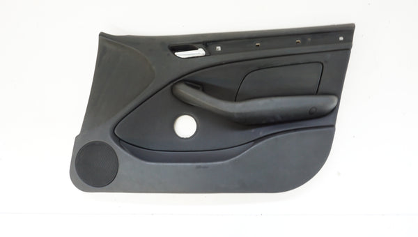 E46 SEDAN FRONT RIGHT LEATHER DOOR CARD (#1)