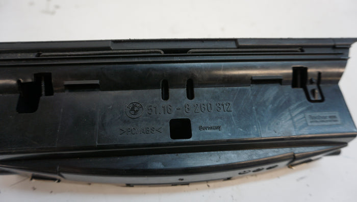 BMW E46 Convertible Upper Centre Dash Cubby 51168260312