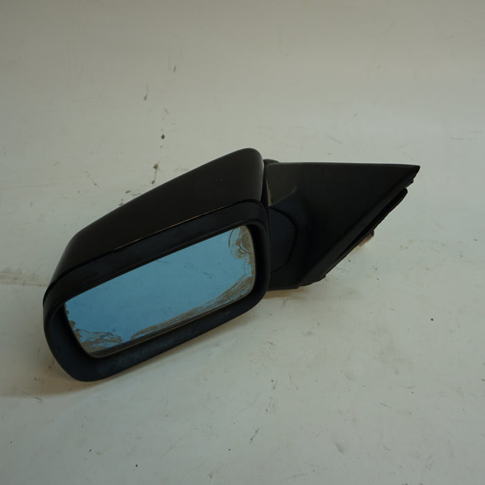 BMW E46 Sedan/Wagon Driver Side Mirror Black Sapphire Metallic (475)