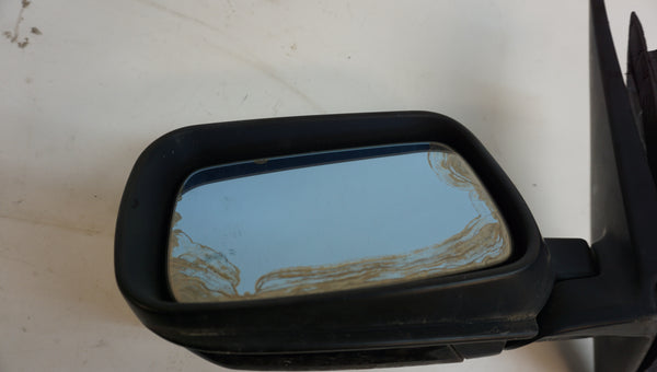 BMW E46 Sedan/Wagon Driver Side Mirror Black Sapphire Metallic (475)