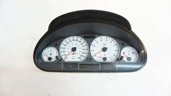 BMW E46 M3 SMG Gauge Cluster Custom Face KM/H MP/H 7836429