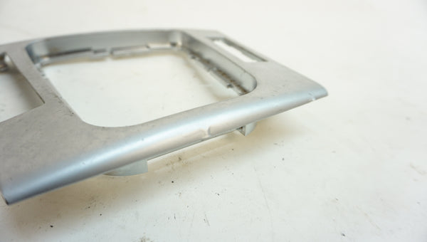 BMW E46 Sedan/Wagon Center Console Gear Shift Trim - Silver 8211465