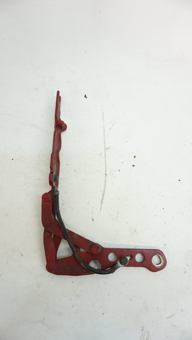 BMW E46 Convertible Trunk Hinge Driver Side Imola Red (405)