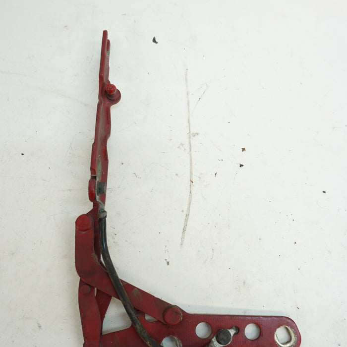 BMW E46 Convertible Trunk Hinge Driver Side Imola Red (405)