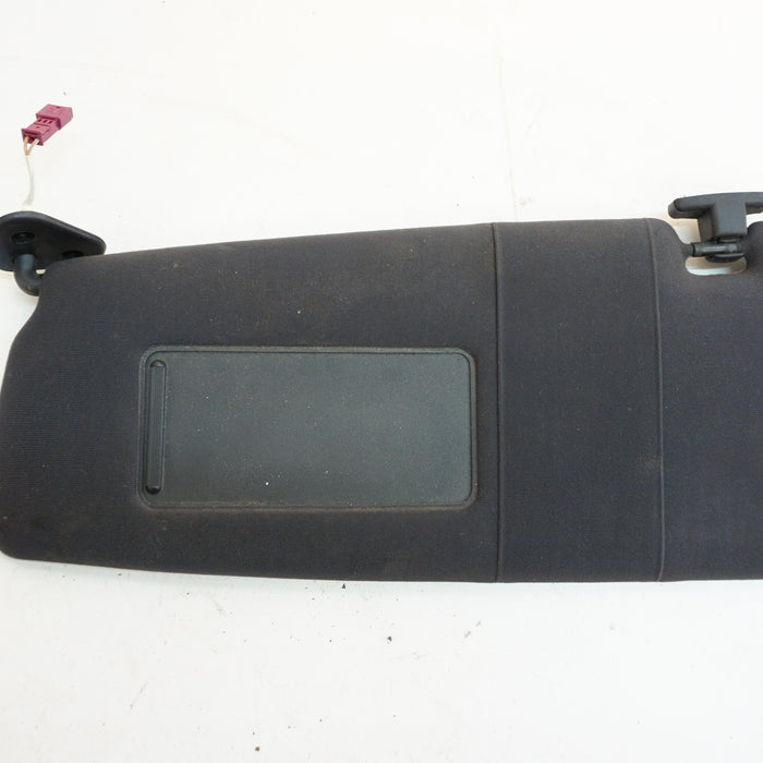 BMW E46 Sedan Coupe Black Sun Visor Left