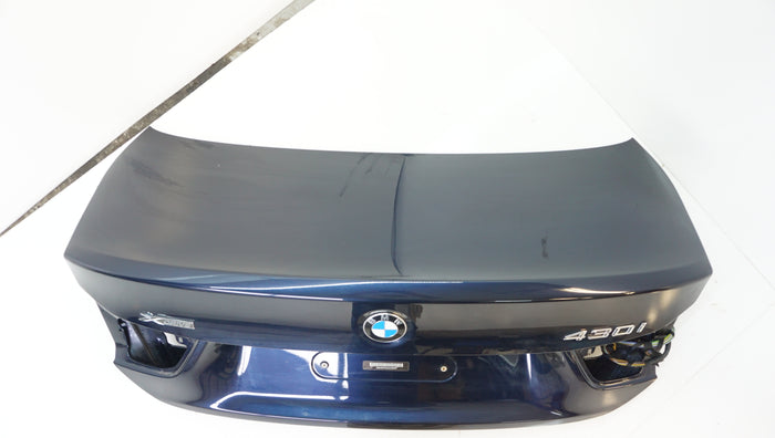 BMW F32 Trunk Lid Imperial Blue Metallic (A89)