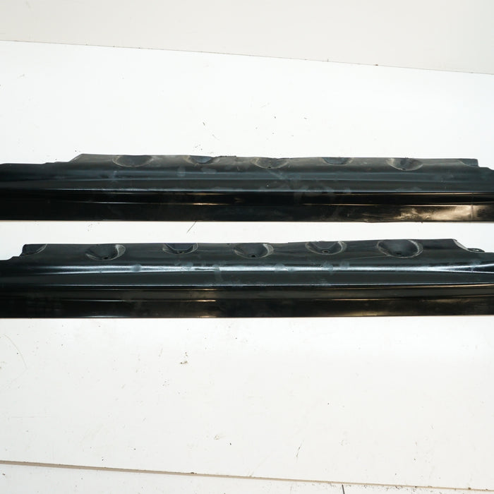 BMW E46 3 Series Coupe/Convertible Skirts Jet Black (668)