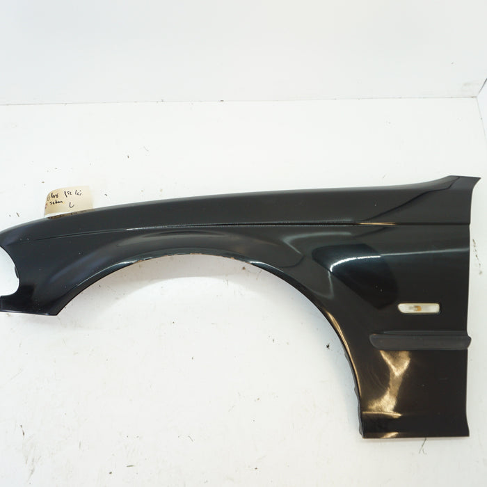 BMW E46 Sedan/Wagon Pre-Facelift Driver Side Fender Jet Black (668)