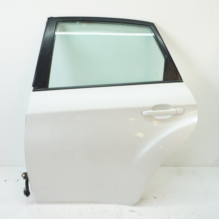 Subaru GR STI Driver Side Rear Door Satin White Pearl (37J)