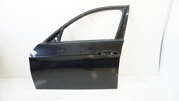 BMW E90/E91 Driver Side Front Door Black Sapphire Metallic (475) #1