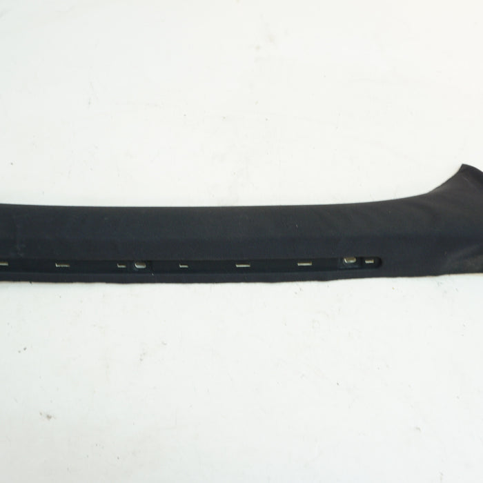 BMW E46 Sedan A Pillar Black Cloth Right Side