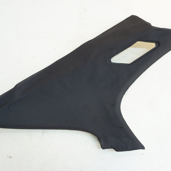 BMW E46 Sedan C Pillar Black Cloth Left *Peeling*