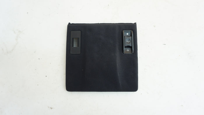 BMW E46 Sunroof Switch Panel Black Cloth