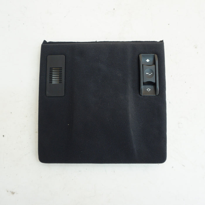 BMW E46 Sunroof Switch Panel Black Cloth