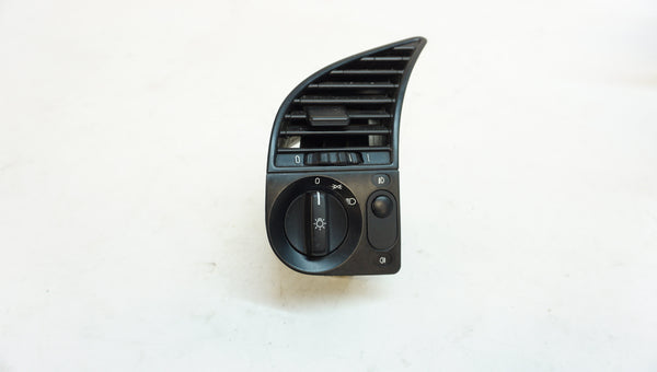 BMW E36 Left Headlight Switch Dash Vent Assembly 1387061