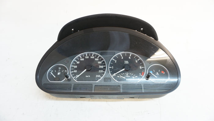 BMW E46 330i Sedan Manual Transmission Gauge Cluster KPH 6940880