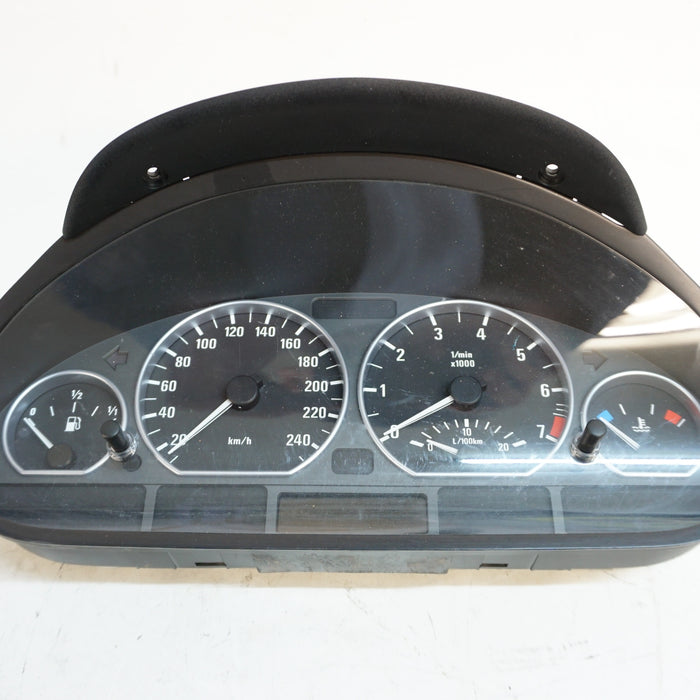 BMW E46 330i Sedan Manual Transmission Gauge Cluster KPH 6940880