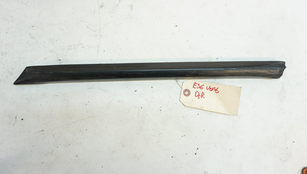 BMW E36 Convertible Driver Side Rear Rubstrip 1977247325