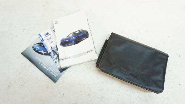 SUBARU BRZ Owners Manuals & Case