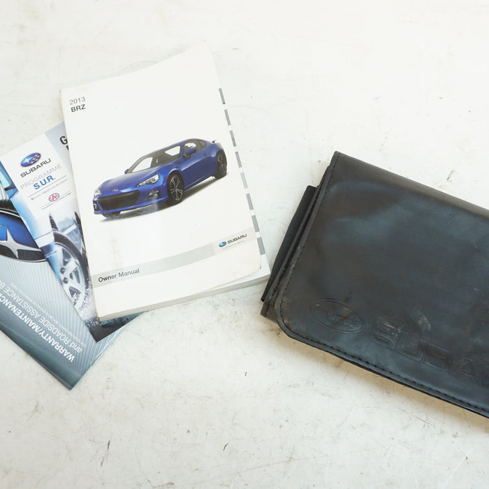 SUBARU BRZ Owners Manuals & Case