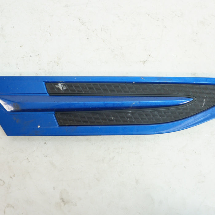 SUBARU BRZ Passenger Side Fender Garnish Vent WR Blue Pearl