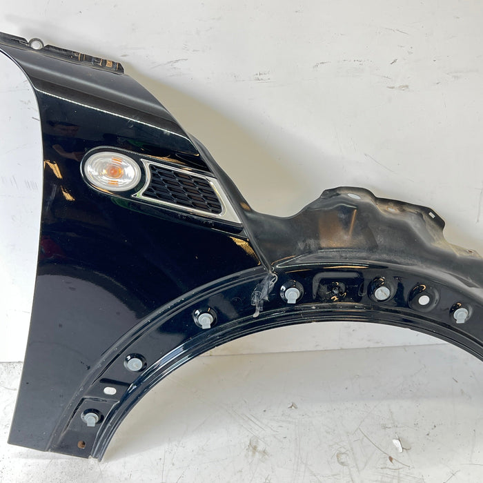 MINI R56 Cooper S Front Right Fender Midnight Black Metallic (A94) 41352754726