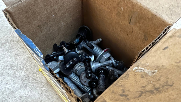 MINI R56 Cooper S Misc. Interior Hardware Nuts Bolts & Screws (3lb)