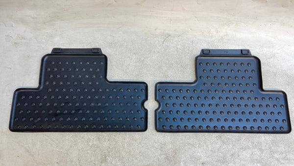 MINI R56 Cooper S Rear Rubber/Winter Floor Mats Pair 51470416194