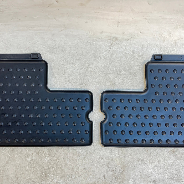 MINI R56 Cooper S Rear Rubber/Winter Floor Mats Pair 51470416194