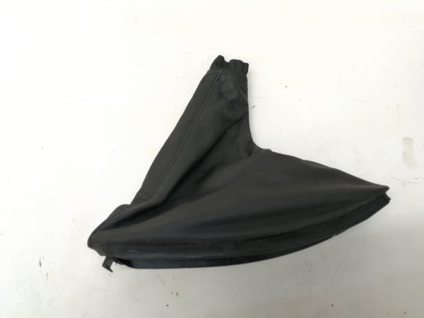 BMW E46 PARKING BRAKE BOOT BLACK LEATHER